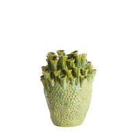 VASE Kyral Grün Ø29/33 cm - Grün, Keramik (33cm) - Light & Living