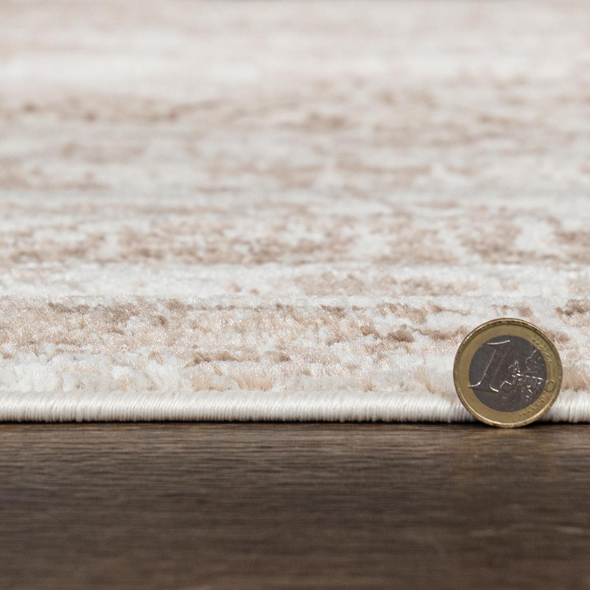 TEPPICH Beige Creme abstrakt - 200 x 300 cm - Beige/Creme, Textil (200/300cm) - Mazovia