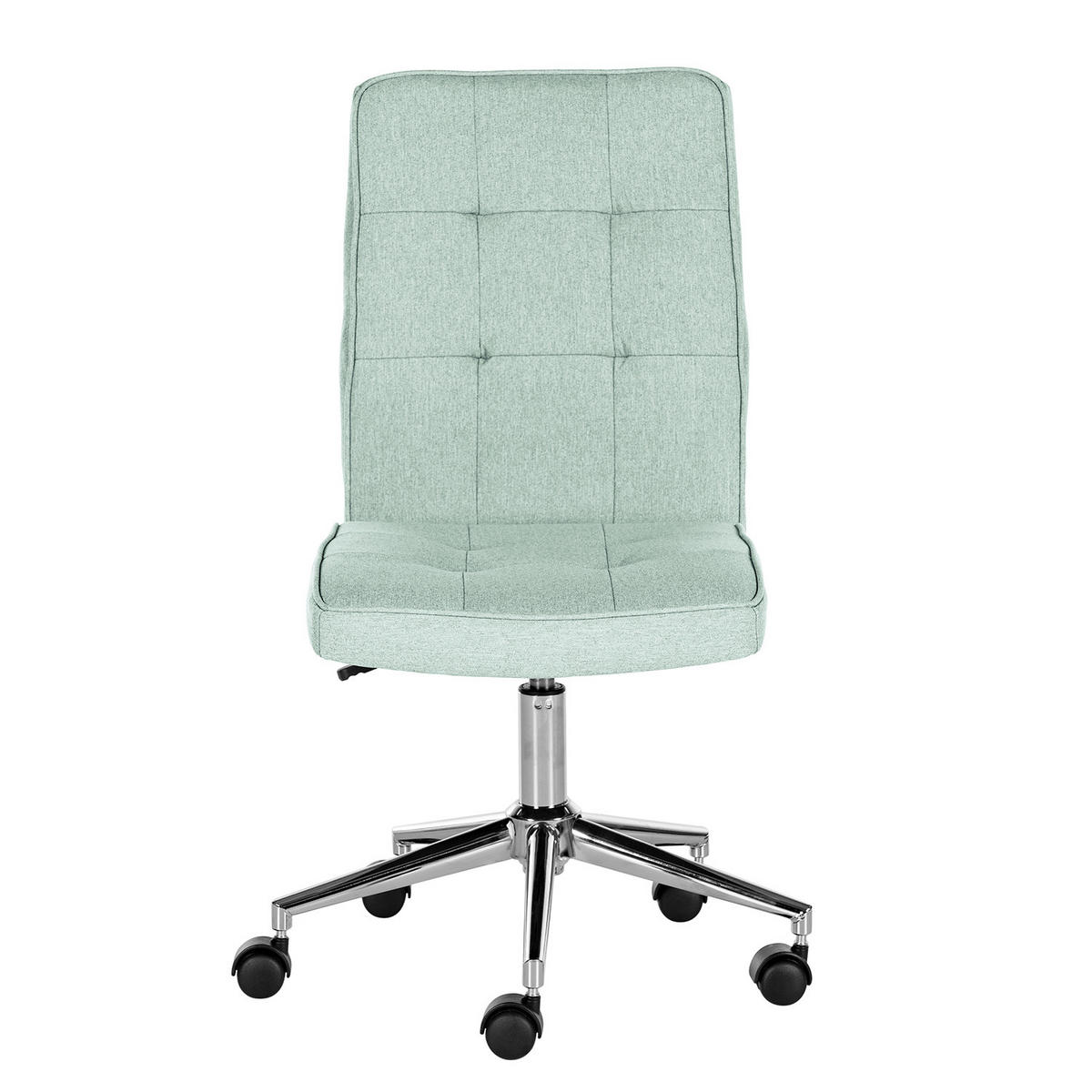 BÜROSTUHL - Mintgrün, Textil/Metall (46/91/62cm) - home24