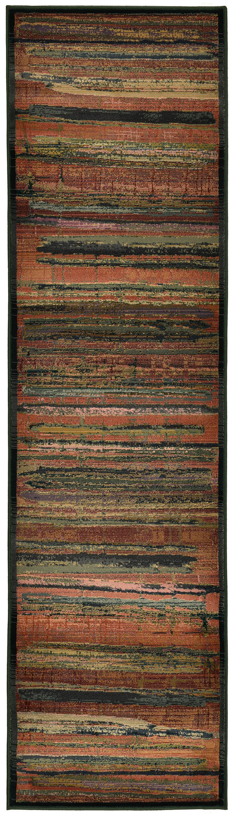 Theko Webteppich Mehrfarbig 68x230 cm
