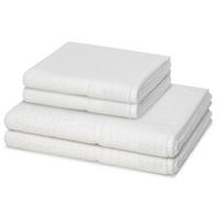 FROTTIERSET Pearl 4-teilig - Weiß, Textil (50/100cm) - MÖVE