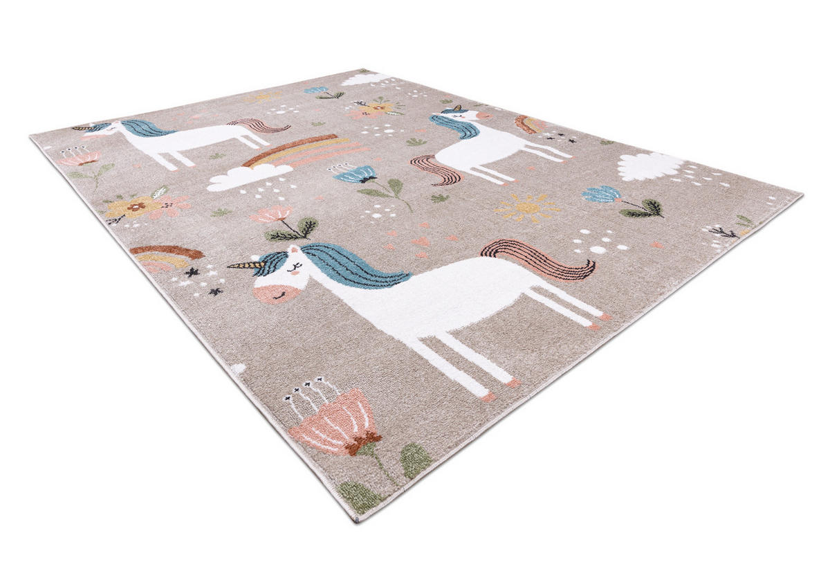 TEPPICH Fun 160/220 cm - Beige, Textil (160/220cm) - rugsX