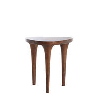 BEISTELLTISCH Zulio Braun 48/48/50 cm - Braun, Holz (48/48/50cm) - Light & Living