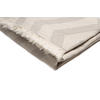 HAMAMTUCH Zickzack 100x180 Grau - Grau, Textil (180/100cm) - Villa Möbel