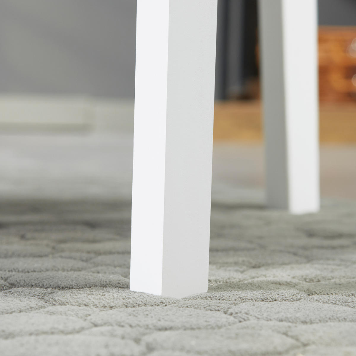 ESSZIMMERSTÜHLE, Kiefernholz, Weiß - Weiß, Holz (41/85.5/46.5cm) - HOMCOM