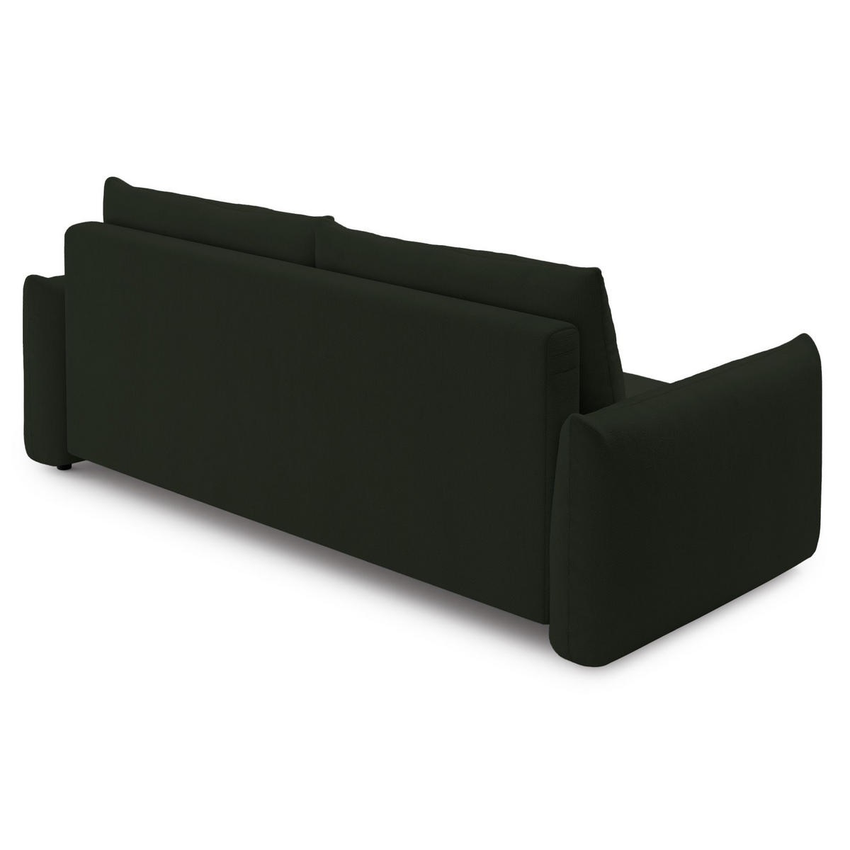 SCHLAFSOFA Theolla Grün - Schwarz/Grün, Textil/Metall (248/97/111cm) - Selsey