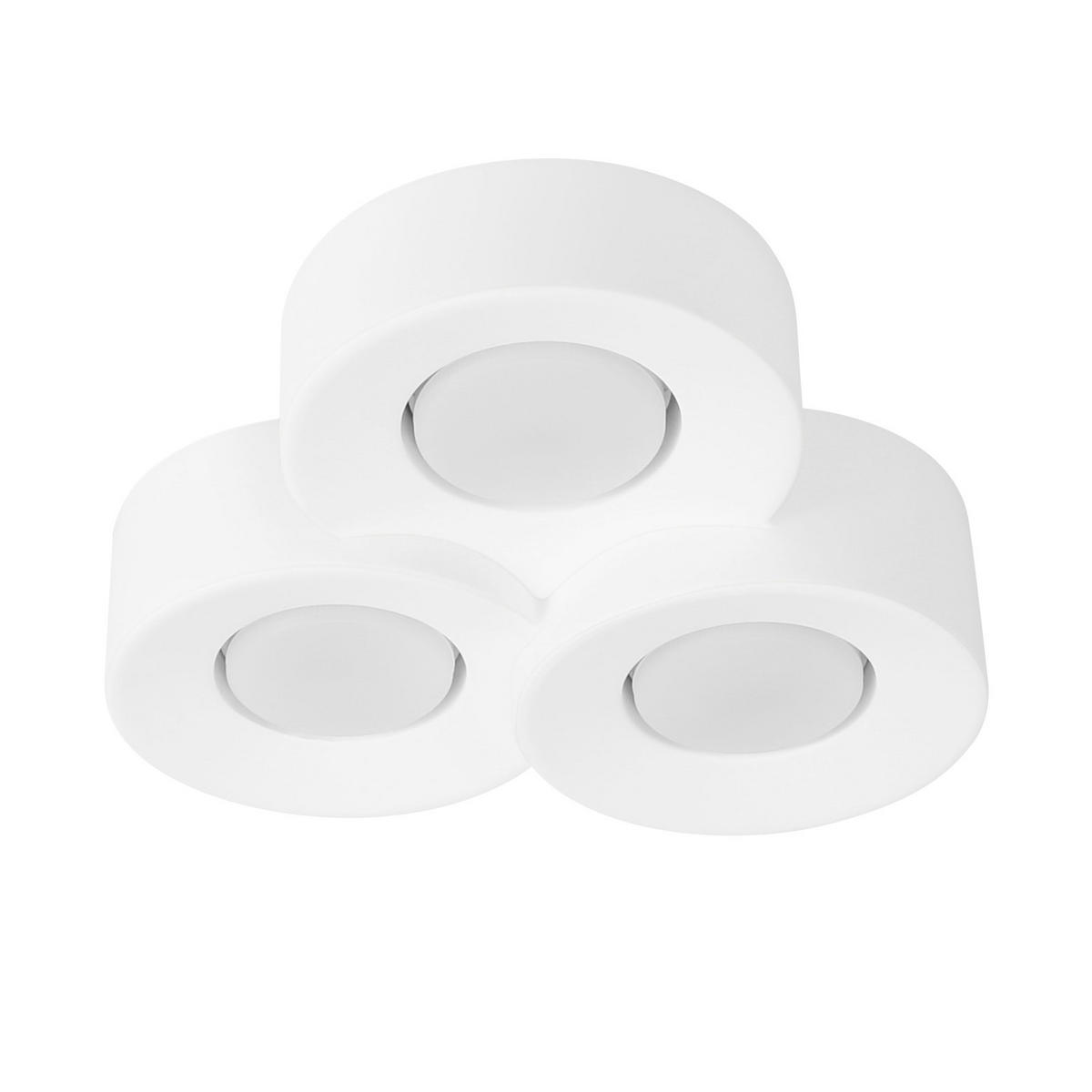 DECKENLEUCHTE Mannering 28/5.5/26.1 cm - Weiß, Naturmaterialien (5.5/28/26.1cm) - Nettlife