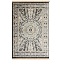 ORIENTTEPPICH 195/300 cm Riad Ghom - Schwarz, Textil (195/300cm) - Steffensmeier