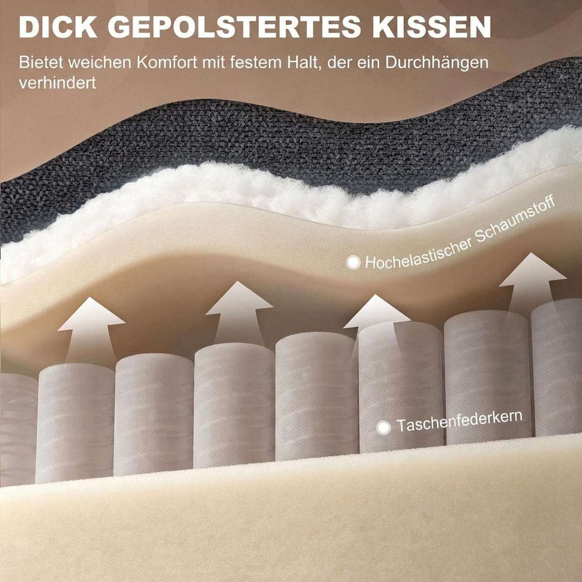 ELEKTRISCHER-AUFSTEHSESSEL Frottee 100 Polyester Grau - Grau, Textil/Metall (87/107/92cm) - HOMCOM