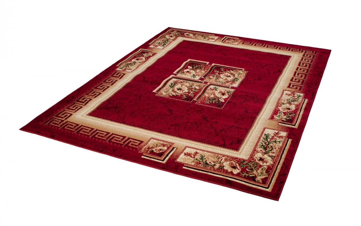 TEPPICH ATLAS Rot Beige 250/300 cm - Beige/Rot, Textil (250/300cm) - Tapiso