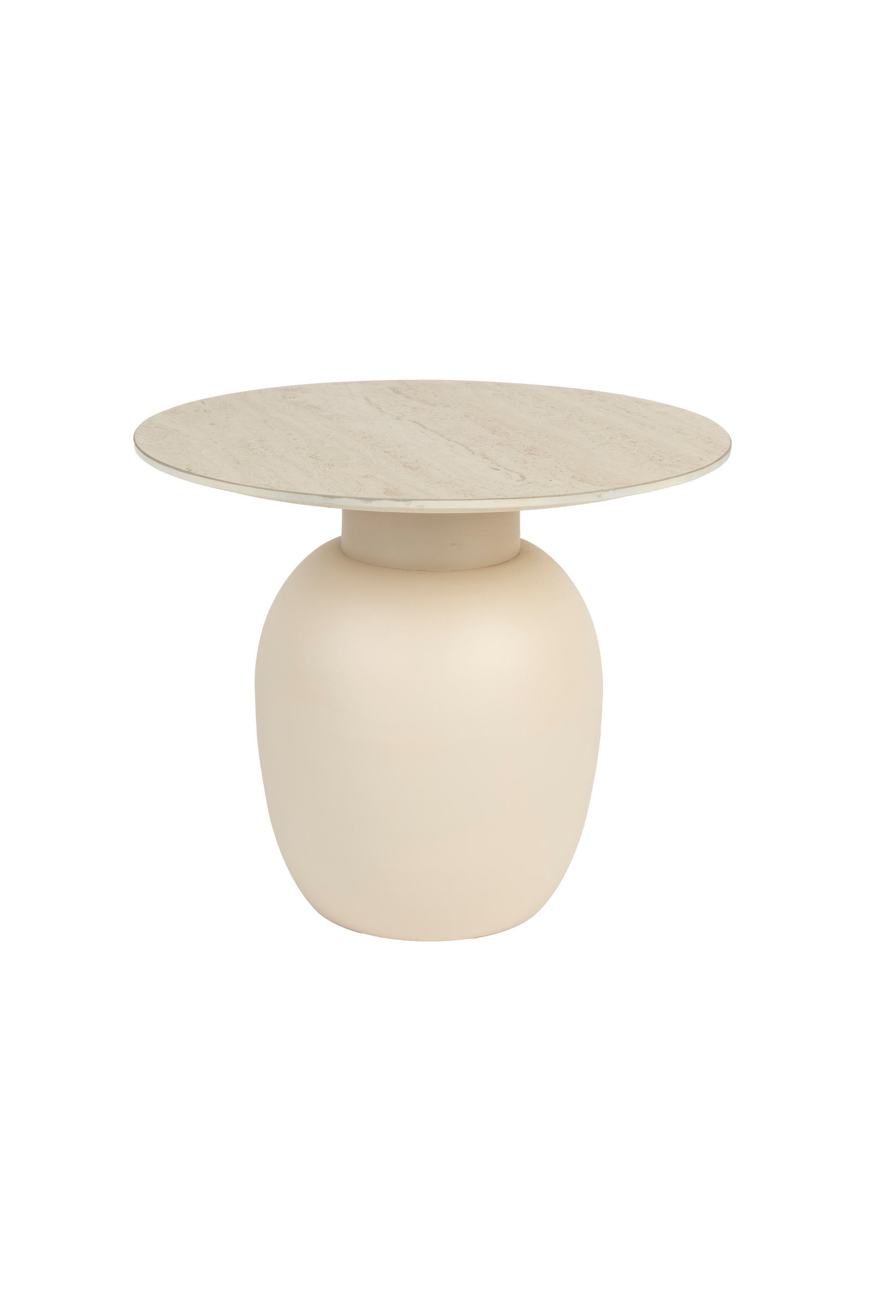 Novel Beistelltisch Beige 50x42x50 cm
