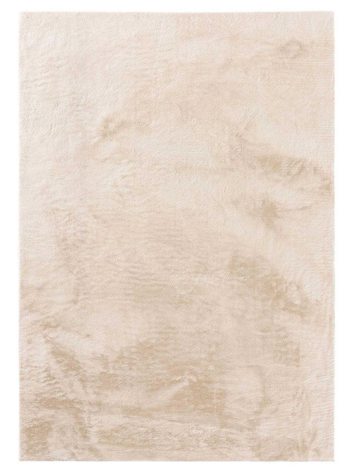 KUNSTFELLTEPPICH Furry Beige 160x230 cm - Beige, Kunststoff (160/230cm) - benuta
