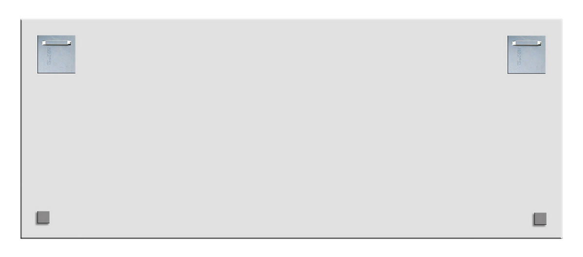 GLASBILD 125x50 cm Löwe bunt - Weiß, Glas (125/50cm) - artissimo