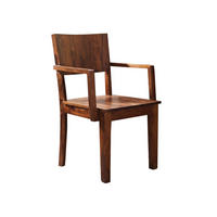 STUHL Massivholz 51 x 50 x 90 cm braun METRO LIFE #168 - Braun, Holz (51/90/50cm) - Massivmoebel24