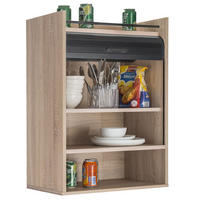 KÜCHENOBERSCHRANK 36/54/77 cm - Braun, Holzwerkstoff (54/77/36cm) - Simmob