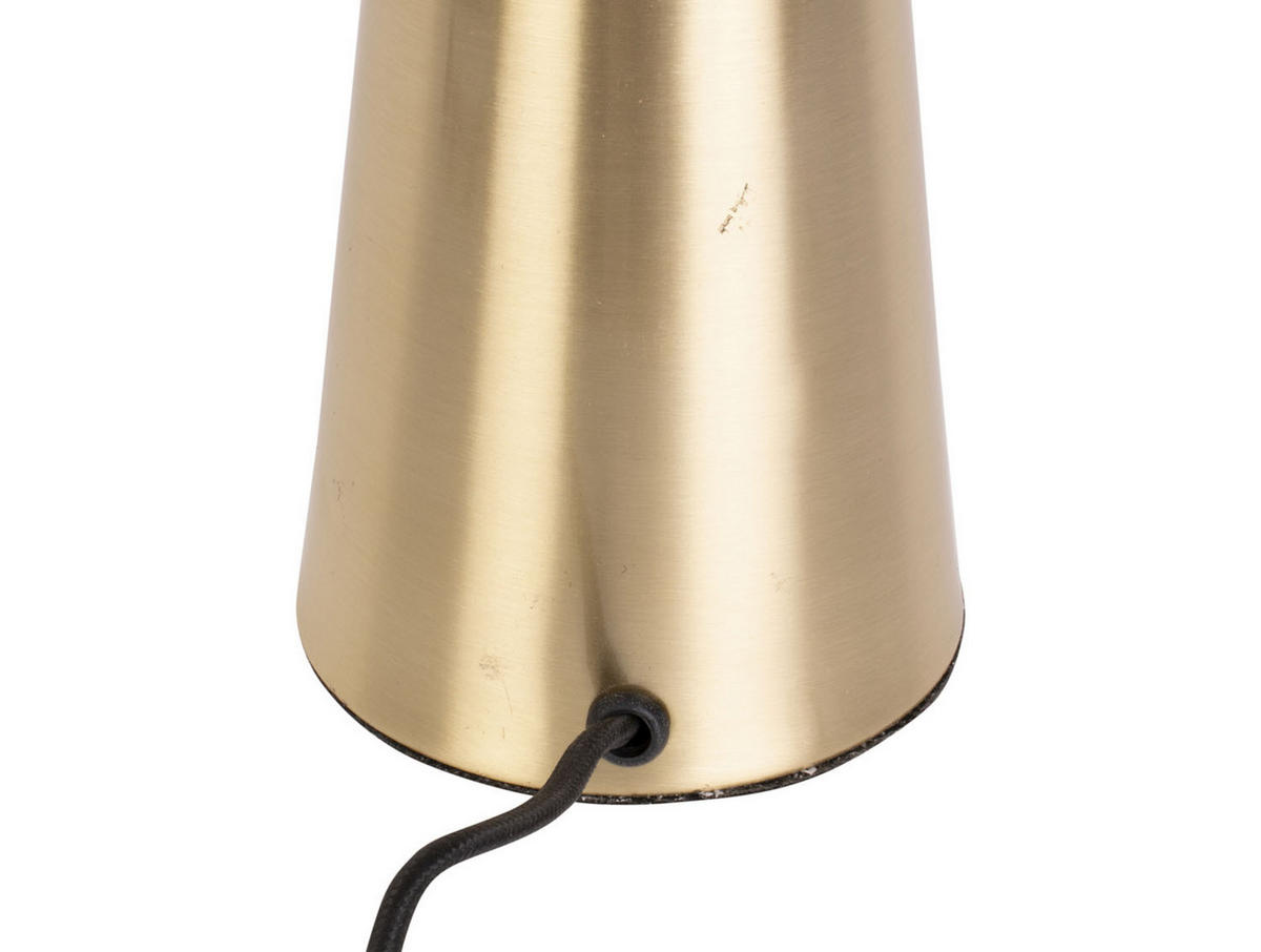 TISCHLAMPE Sublime Geborsteld 11/11/51 cm - Goldfarben, Metall (11/11/51cm) - Leitmotiv