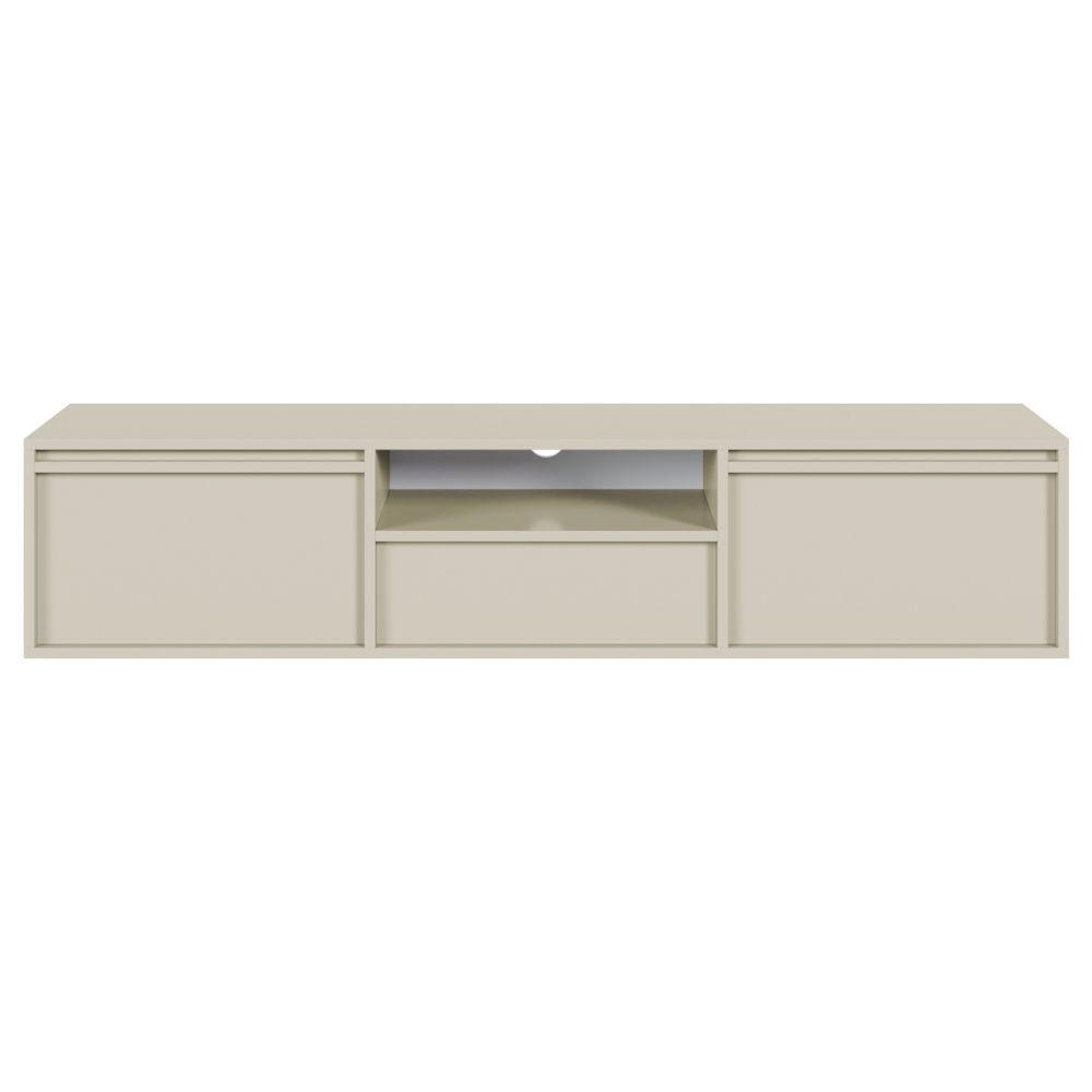 TV-HÄNGEBOARD Evo Graubeige 154 cm - Greige, Holzwerkstoff (154/32.4/39cm) - Selsey