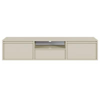 TV-HÄNGEBOARD Evo Graubeige 154 cm - Greige, Holzwerkstoff (154/32.4/39cm) - Selsey