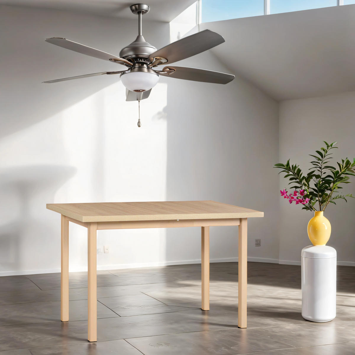 ESSTISCH Max III Sonoma Eiche - Sonoma Eiche, Holz/Holzwerkstoff (120/70/76cm) - Bettso