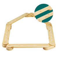 BALANCIERBALKEN für Kinder, Natur - Beige, Holz (68/10/68cm) - MeowBaby