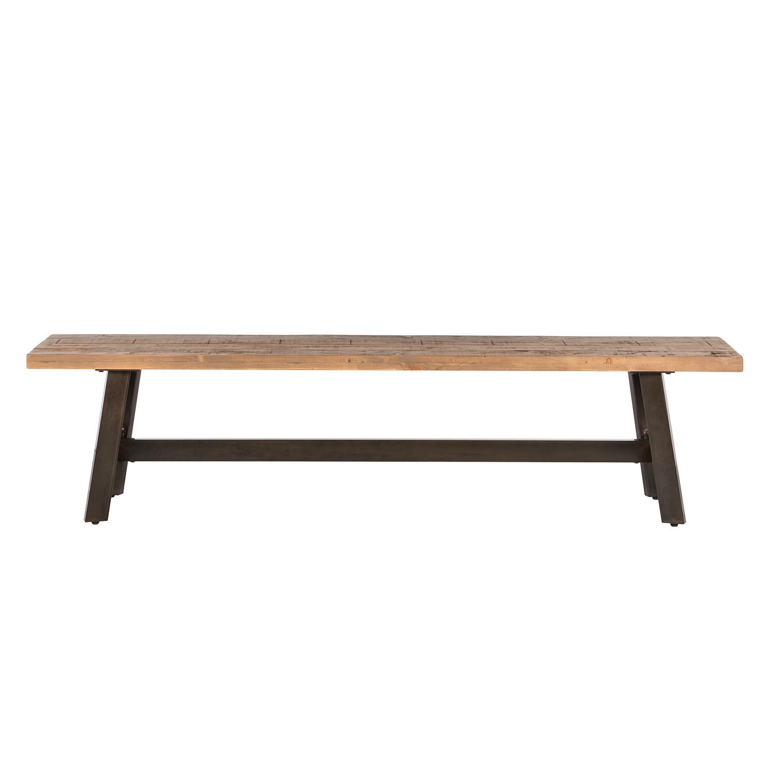 SITZBANK - Pinie massiv - Braun, Holz (190/45/40cm) - home24