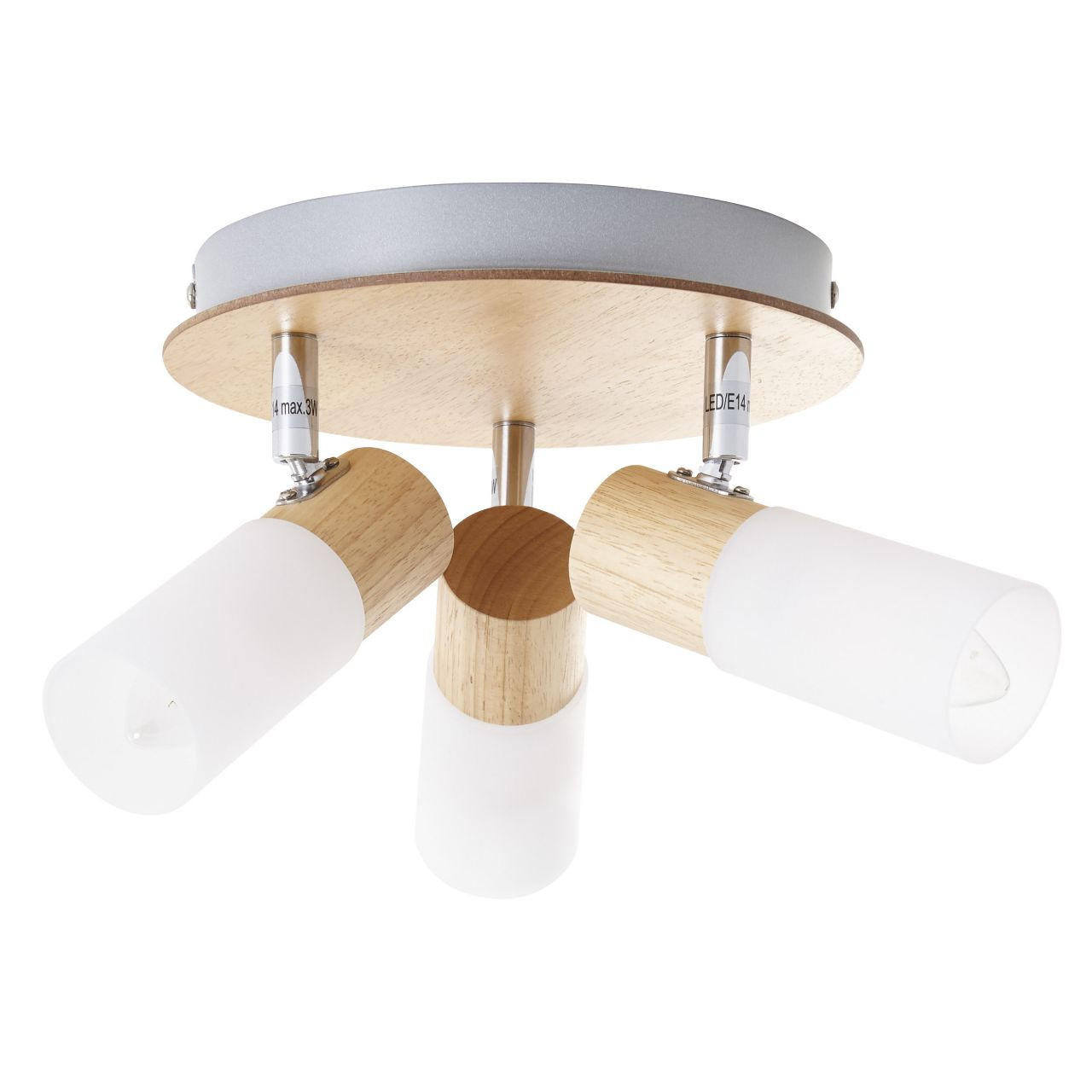 SPOTRONDELL Babsan 51434/50 - Weiß, Holz (18/20/11.5cm) - Brilliant