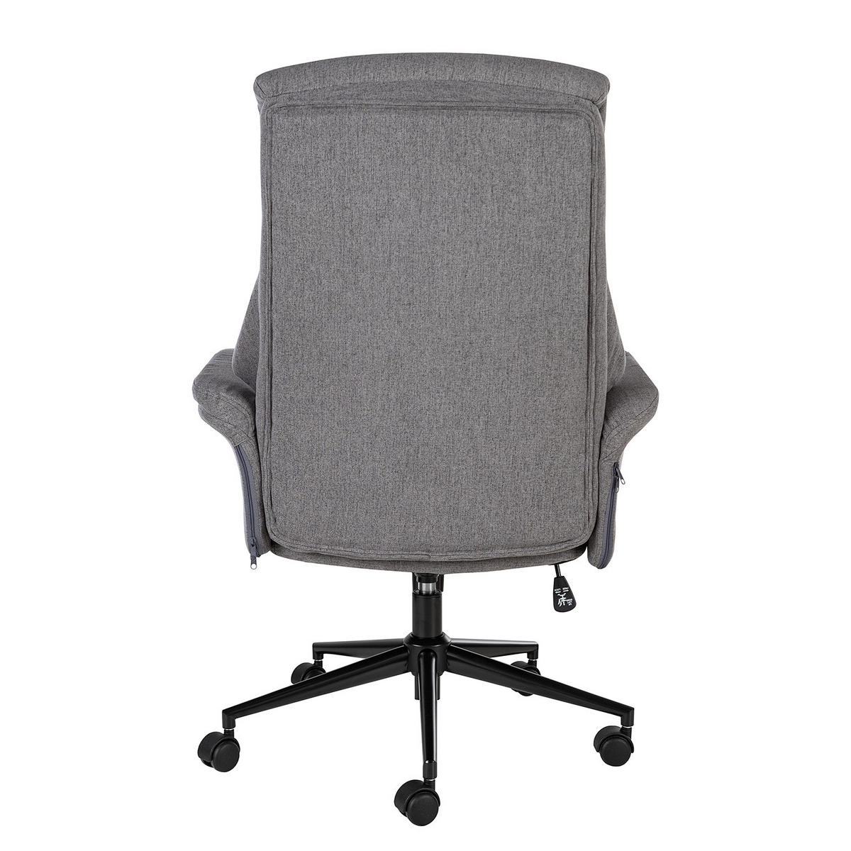 BÜROSTUHL - Flachgewebe / Nylon - Grau, Kunststoff/Textil (70/107/72cm) - home24