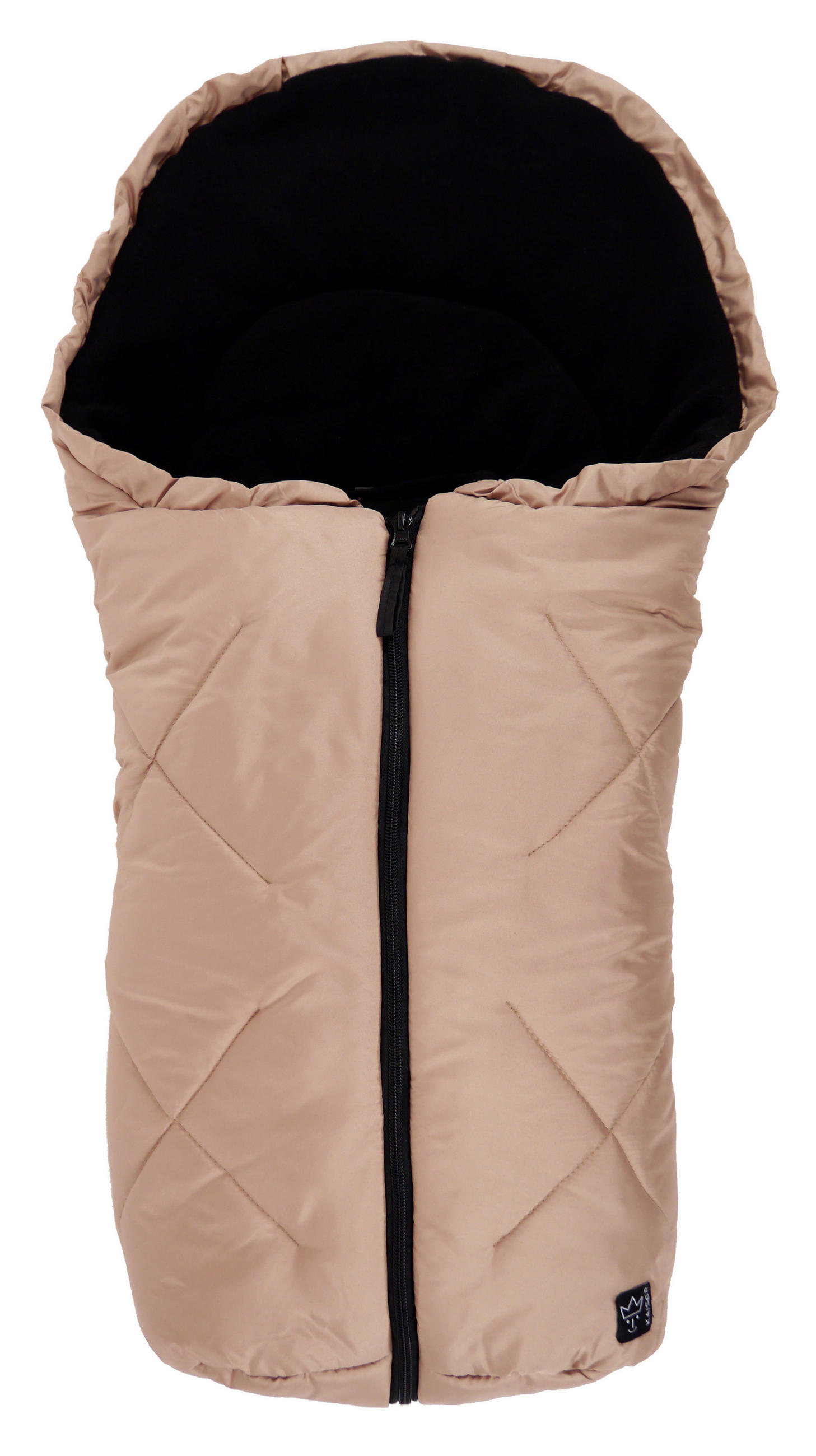 BABYSCHALENFUSSSACK Moo, sand - Beige, Textil (40/4/80cm) - Kaiserbaby
