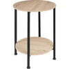 BEISTELLTISCH Ballina,45 x 64 cm,Industrial Holz hell, Eiche Sonoma - Naturfarben, Holz (45/45/64cm) - tectake