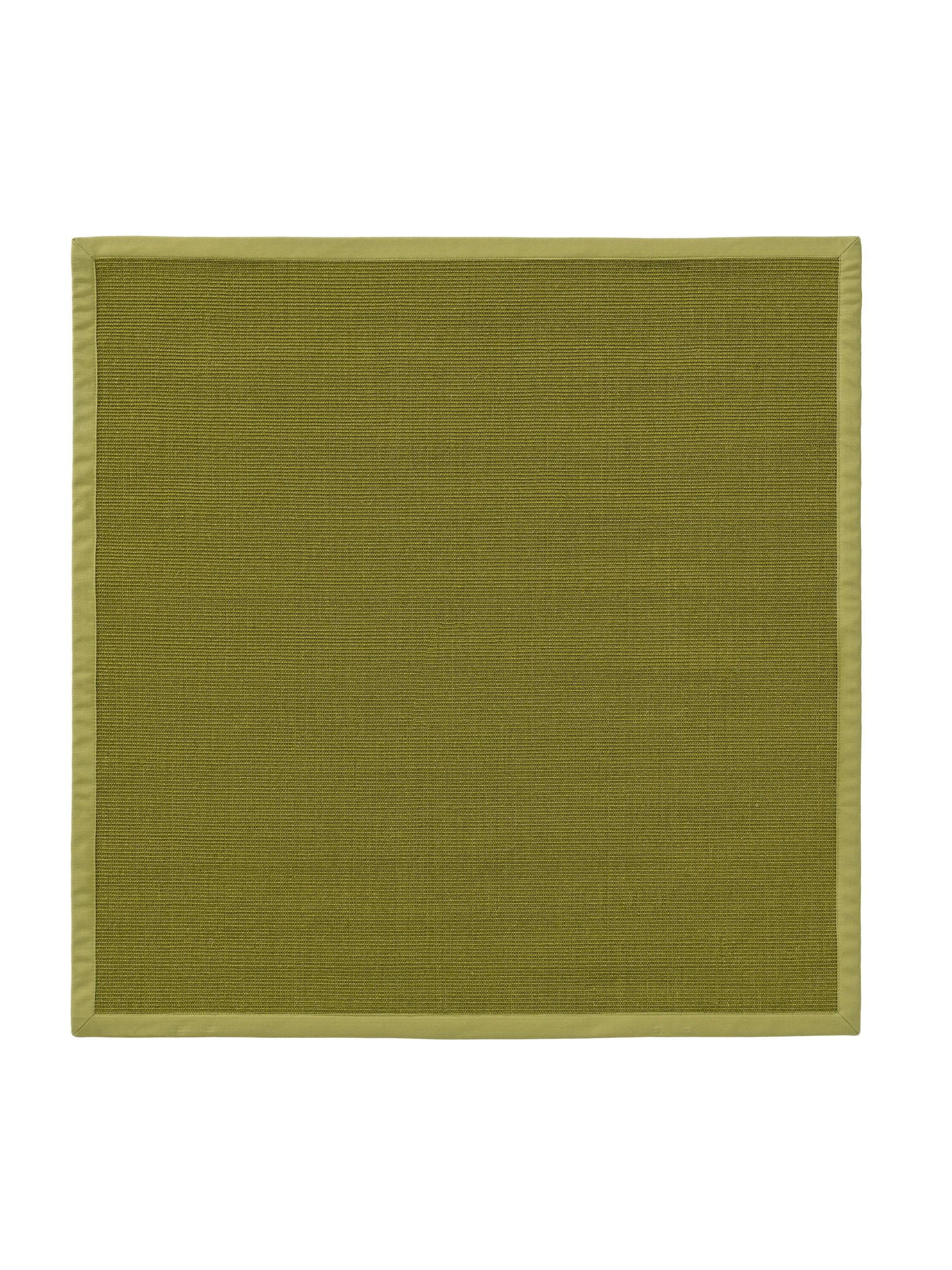 SISALTEPPICH Sana Grün 200x200 cm - Grün, Textil (200/200cm) - benuta Nest