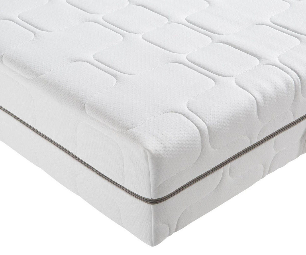 KALTSCHAUMMATRATZE Grand Master 140x200 Höhe 26cm, 7-Zonen H3 - Weiß, Textil (140/200cm) - Sleepneo