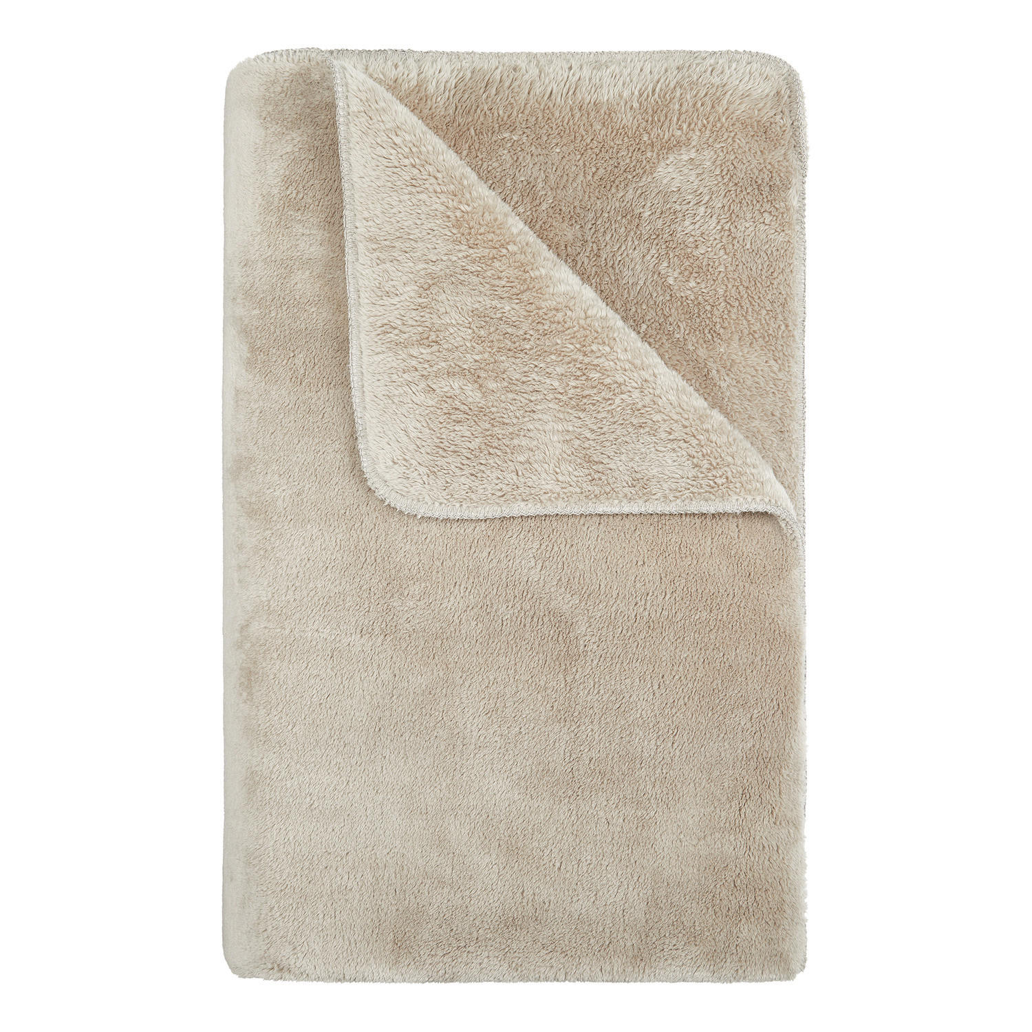 DECKE Lords 150x200cm - Taupe, Textil (150/200cm) - Butlers