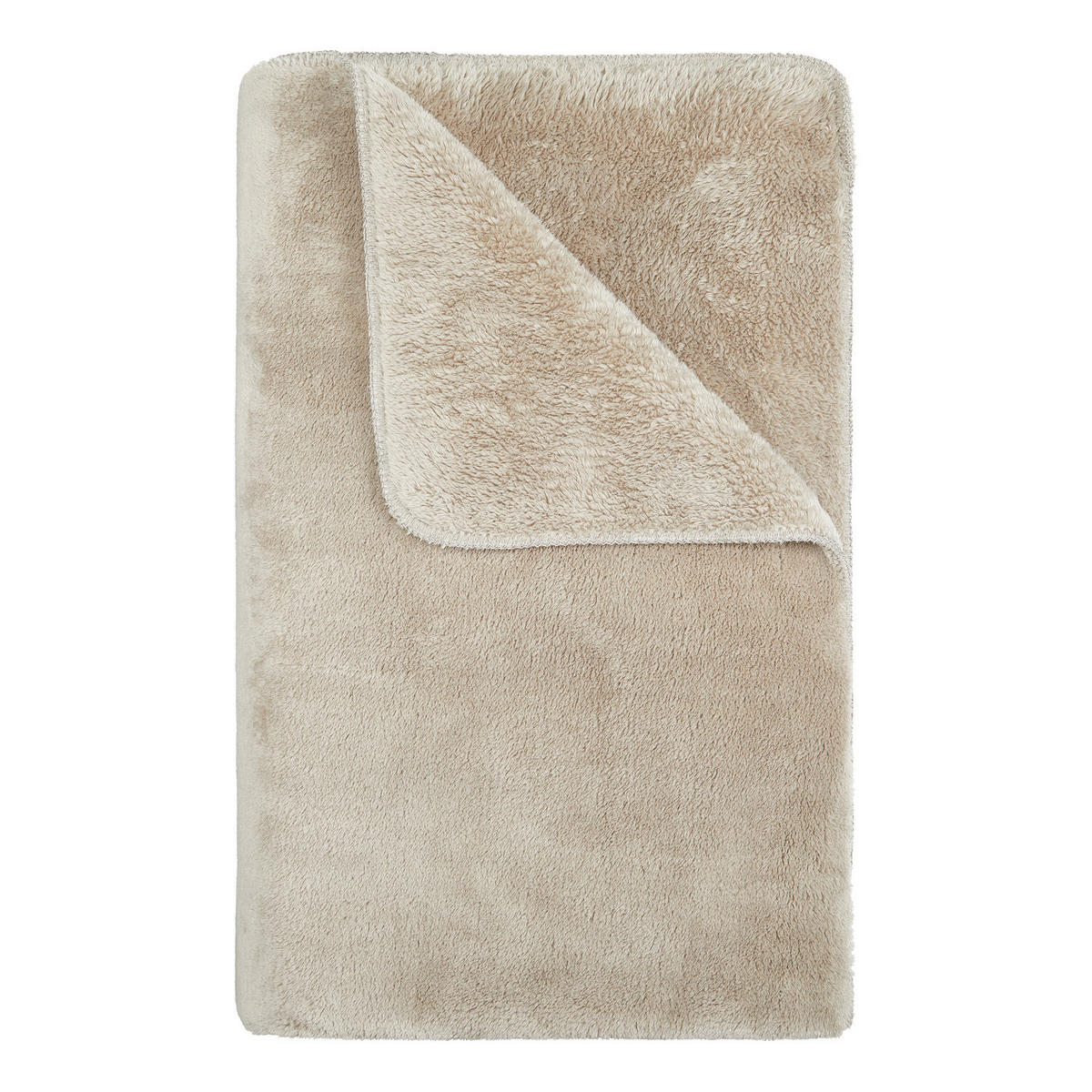 DECKE Lords 150x200cm - Taupe, Textil (150/200cm) - Butlers