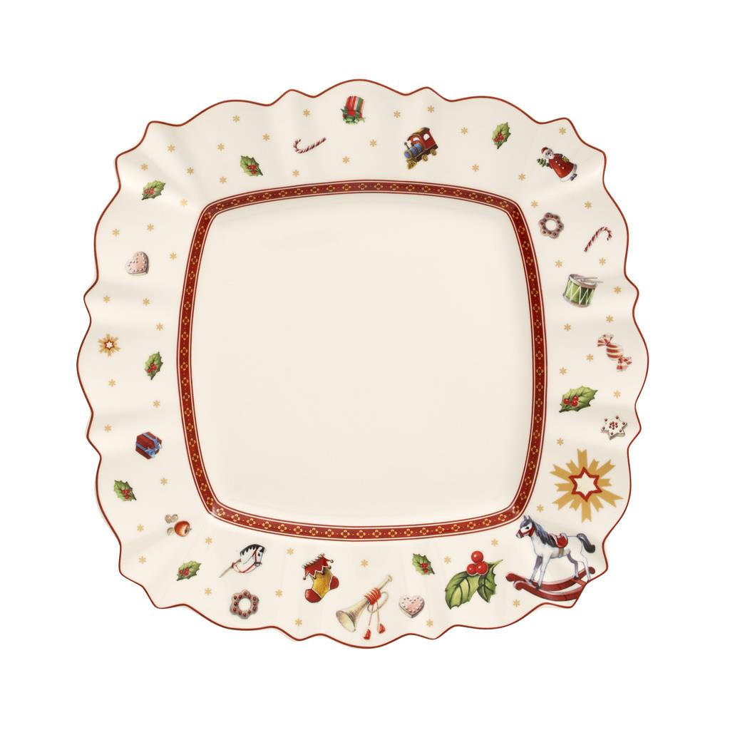 SPEISETELLER Toy's Delight weiß 28 x 28 cm - Weiß, Keramik (28.5cm) - Villeroy & Boch