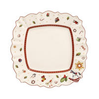SPEISETELLER Toy's Delight weiß 28 x 28 cm - Weiß, Keramik (28.5cm) - Villeroy & Boch