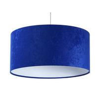HÄNGELEUCHTE Blau 30/20 cm - Blau/Weiß, Kunststoff (30/0.45/20cm) - ONZENO