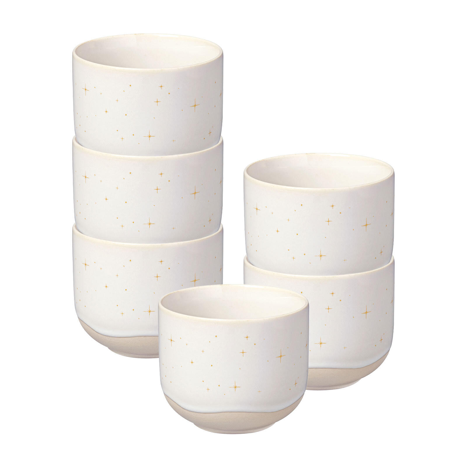 TASSEN Winter Glow beige 260 ml 6er Set - Beige, Keramik (0.26L) - like.Villeroy & Boch