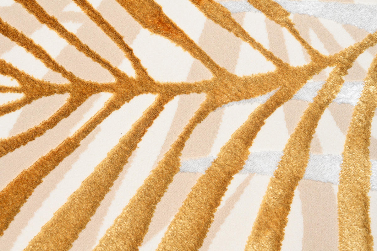 TEPPICH GOLDEN Creme 200/300 cm - Creme, Kunststoff (200/300cm) - Tapiso