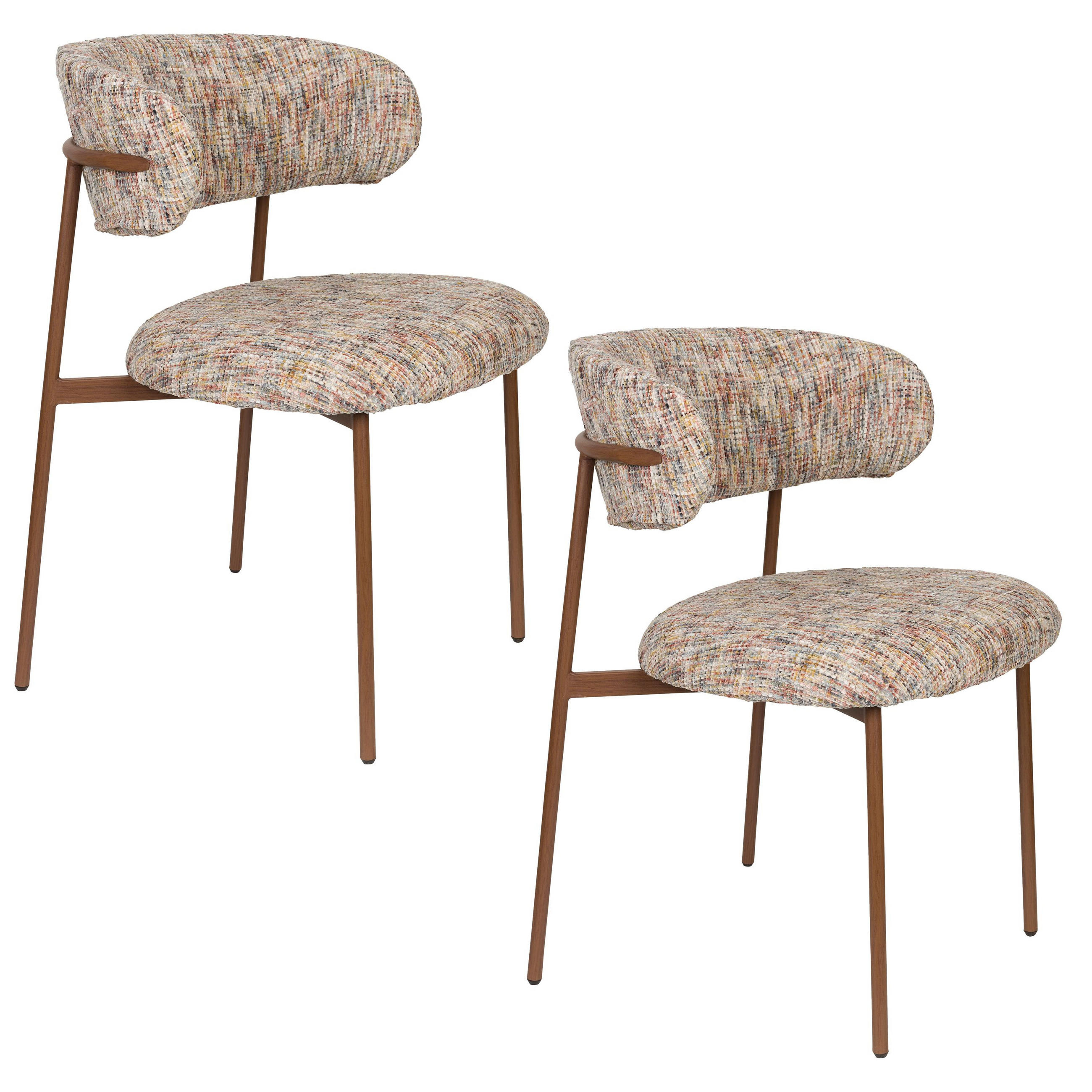 Housecraft Living Esszimmerstuhl Beige 56.5x79x56.5 cm