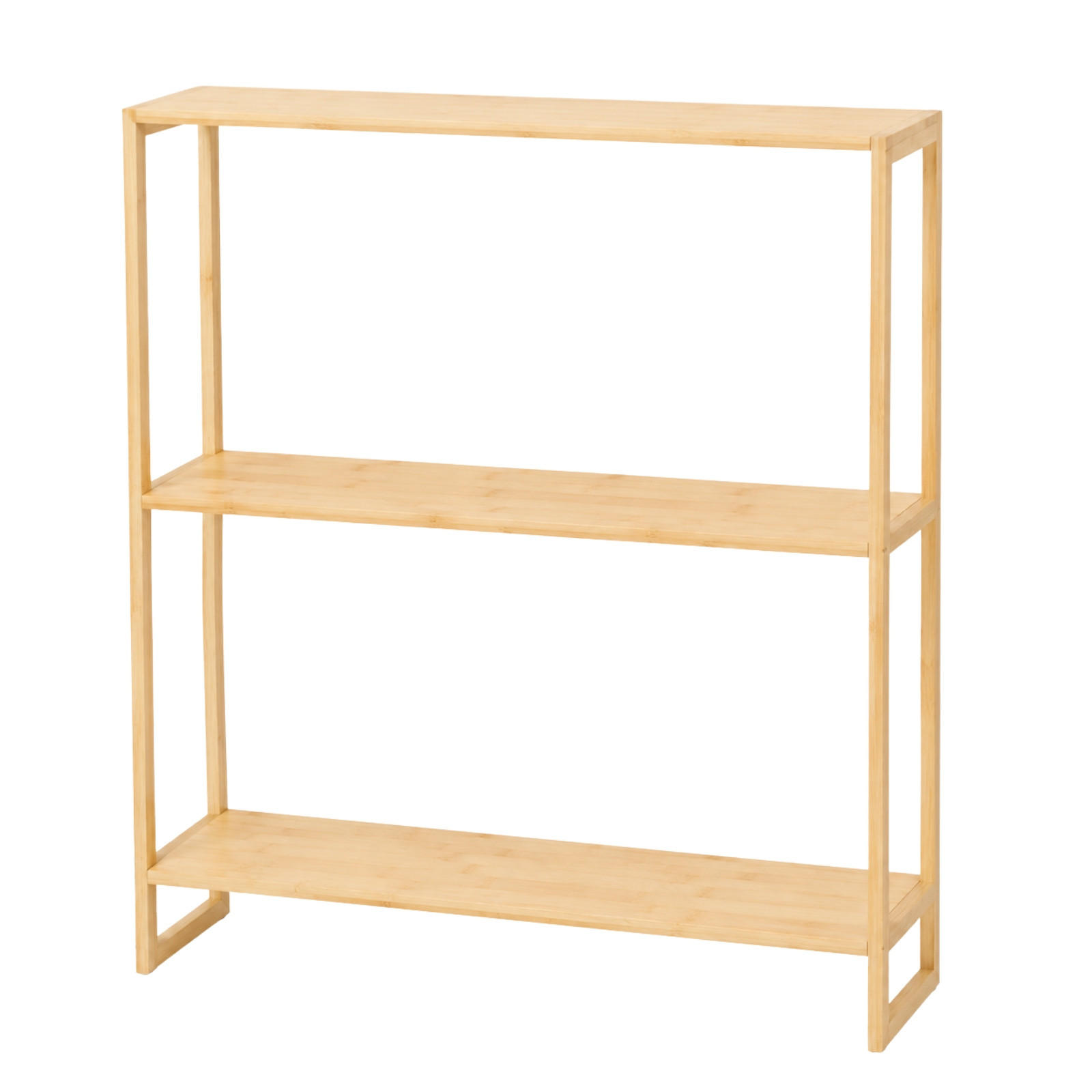 BAMBUSREGAL 68,4/20/84 cm - Beige, Naturmaterialen (20/84/68.4cm) - NUXIO