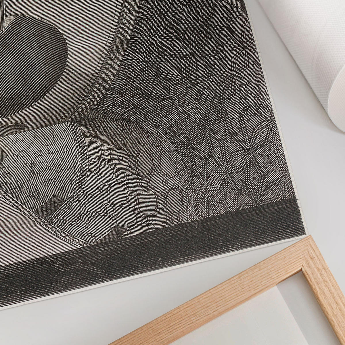 POSTER - 59x42 cm (A2) - Giovanni Battista Piranesi - Inneres des Grabes - Schwarz, Textil (59.4/42/0.1cm) - TULUP