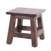 FUSSHOCKER PALO Mahagoni Recyclingholz 03 dunkelbraun - Dunkelbraun, Holz (26/27/26cm) - DESIGN DELIGHTS