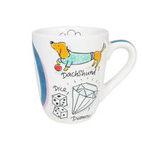 BECHER Love Letter D 0,35L in Bunt - 350 ml - Multicolor, Keramik (0.35L) - Blond Amsterdam