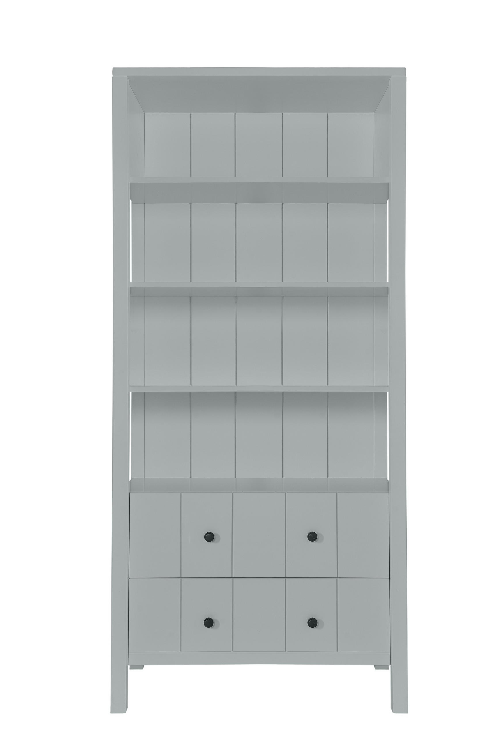 KINDERREGAL Allpin - Grau, Holzwerkstoff (86.6/190/46cm) - RAUMHIRSCH FURNITURE