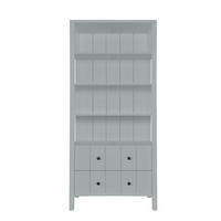 KINDERREGAL Allpin - Grau, Holzwerkstoff (86.6/190/46cm) - RAUMHIRSCH FURNITURE