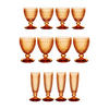 WASSER-, WEIN- UND SEKTGLÄSER Boston Coloured Apricot 12er Set - Orange, Glas - Villeroy & Boch