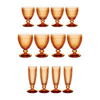 WASSER-, WEIN- UND SEKTGLÄSER Boston Coloured Apricot 12er Set - Orange, Glas - Villeroy & Boch