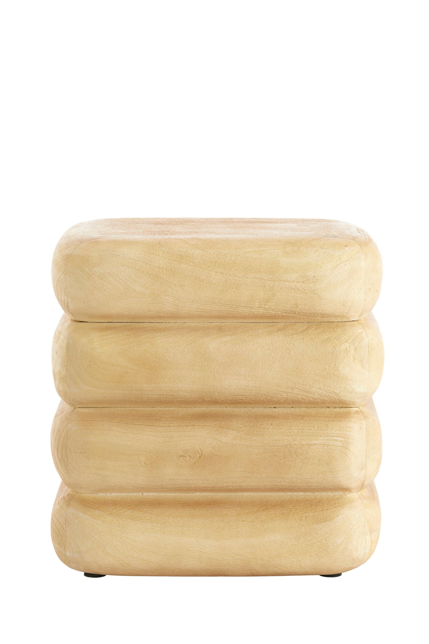 BEISTELLTISCH Freyja Braun 40/30/40 cm - Hellbraun, Holz (40/30/40cm) - Light & Living