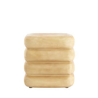 BEISTELLTISCH Freyja Braun 40/30/40 cm - Hellbraun, Holz (40/30/40cm) - Light & Living