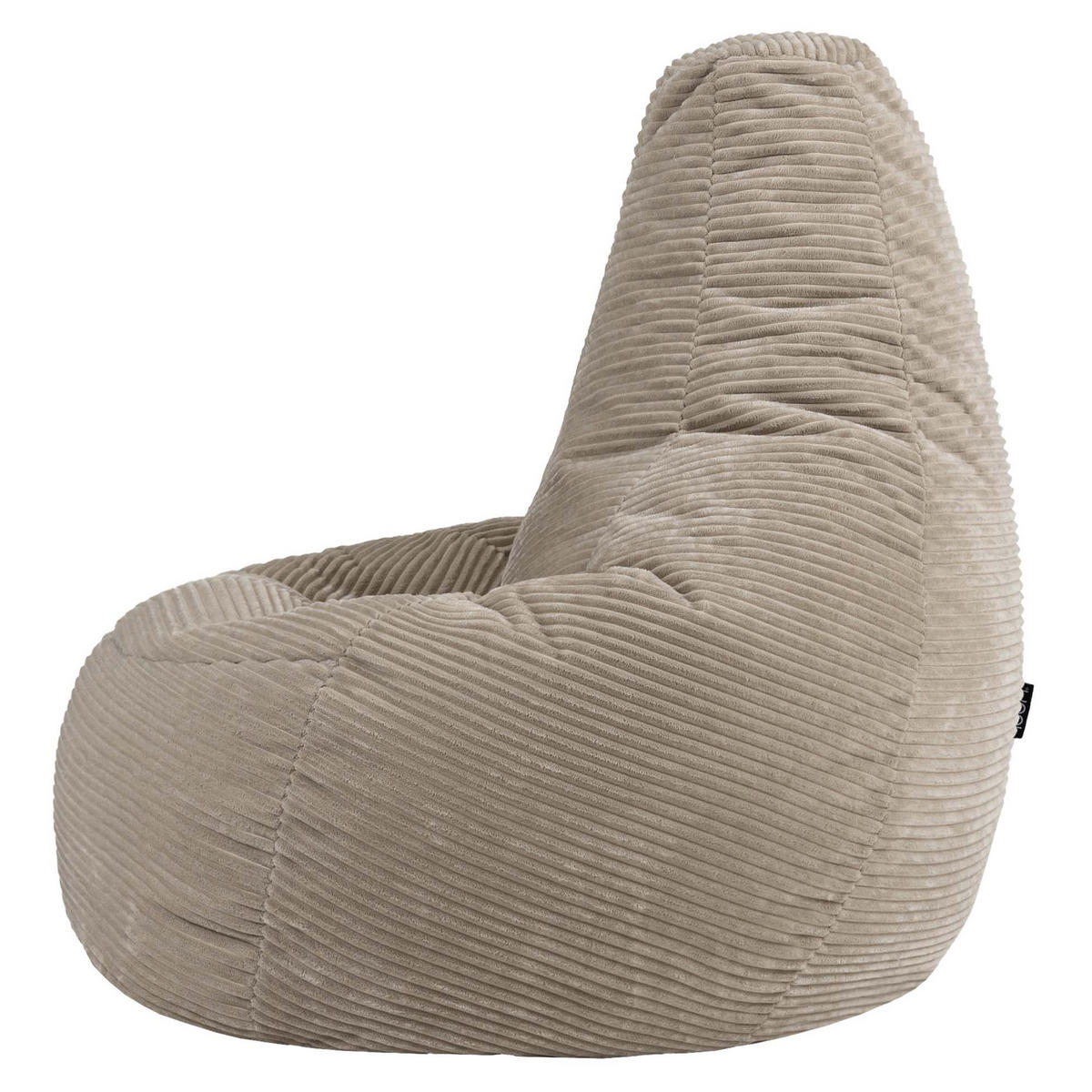 SITZSACK Dalton XXL Cord - Beige, Textil (94/85/92cm) - icon